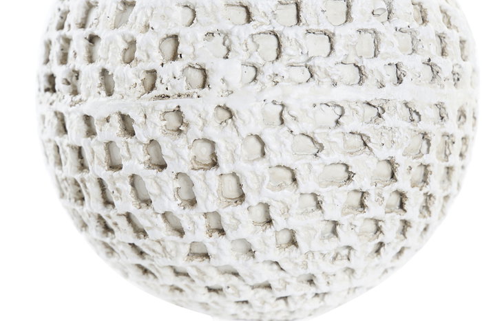 DKD Home Decor Bola de Decoración Resina Arcos 10x10x10 Surtido de 2