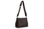 Lucky Bees Bandolera 334 v2 Marrón, Bolso de Polipiel Elegante para Mujer, 29x13x21 cm