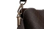 Lucky Bees Bandolera 334 v2 Marrón, Bolso de Polipiel Elegante para Mujer, 29x13x21 cm