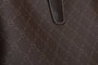 Lucky Bees Bandolera 334 v2 Marrón, Bolso de Polipiel Elegante para Mujer, 29x13x21 cm