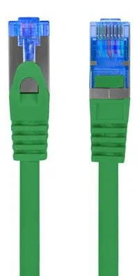 Lanberg PCF6A-10CC Cable de Red Ethernet Cat6a S/FTP (S-STP) 10m, CCA, LSZH, Verde, RJ-45 Macho, 10 Gbit/s