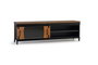 GINER Y COLOMER Mueble TV Industrial de Madera de Mango y Metal 160 cm