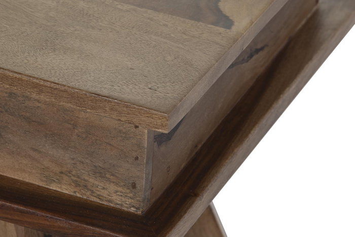 DKD Home Decor Mesa Centro Alpino Sheesham Natural 140 x 40 x 45 cm