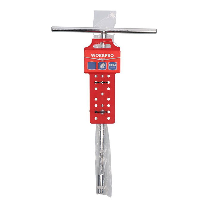 Workpro Llave Tubo T 19 mm Hexagonal Acero 40cr Cromada Anticorrosión