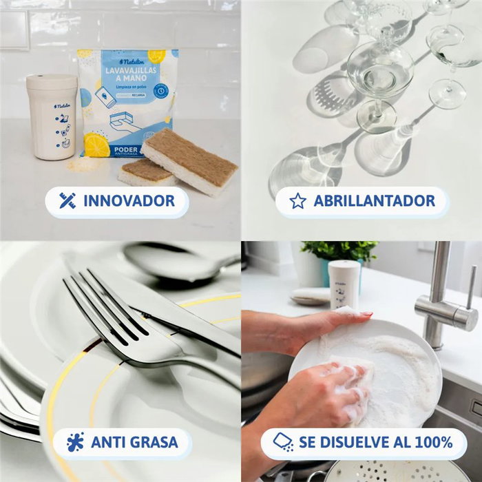 Natulim Lavavajillas para la Mano Refill 250 g Natulim Lavavajillas para la Mano Refill 250 g