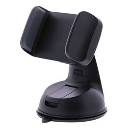 TNB WAY - Soporte universal de ventosas para parabrisas y salpicadero - negro