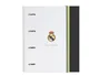 Safta Carpeta de Anillas Real Madrid Equipación 25/26 con Recambio A4 de 100 Hojas y Tapas Duras