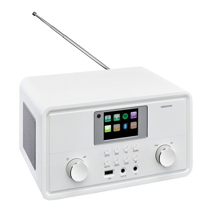 Medion Internetradio LIFE P85027 Blanco