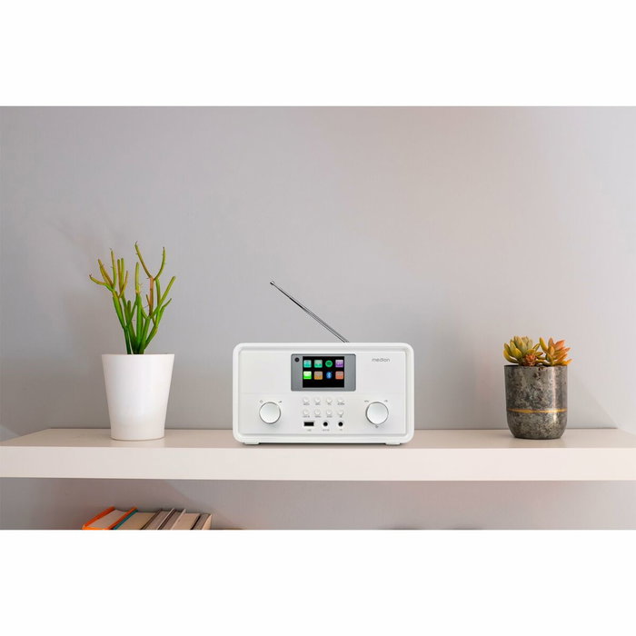 Medion Internetradio LIFE P85027 Blanco