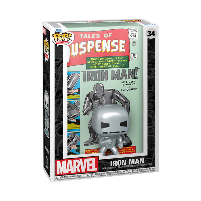 Funko Pop Comic Cover Marvel Tales of Suspense #39 Iron Man Funko Pop Comic Cover Marvel Tales of Suspense #39 Iron Man