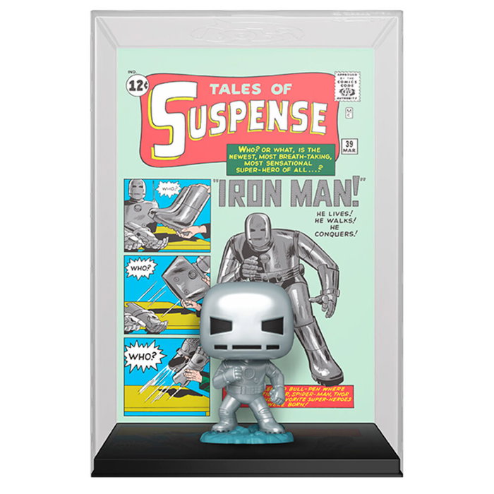 FUNKO Figura Pop! Comic Cover Marvel Tales of Suspense Iron Man número 39 FUNKO Figura Pop! Comic Cover Marvel Tales of Suspense Iron Man número 39