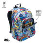 Totto Mochila Acuareles MA04ECO021-2416N-6YB, 20L (33 x 44 x 14 cm)