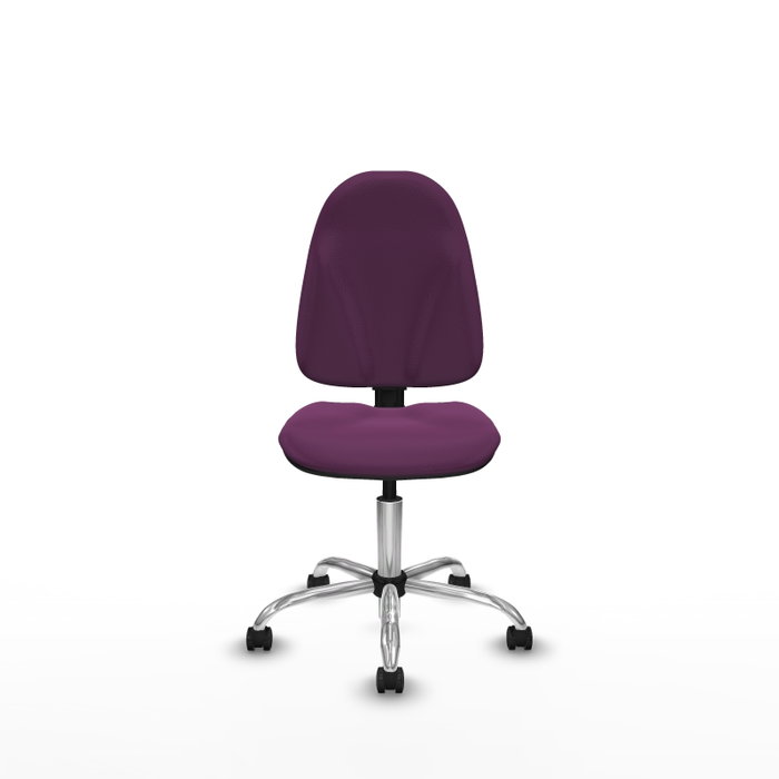 PIQUERAS Y CRESPO Silla de oficina Algarra Morada sin brazos PIQUERAS Y CRESPO Silla de oficina Algarra Morada sin brazos