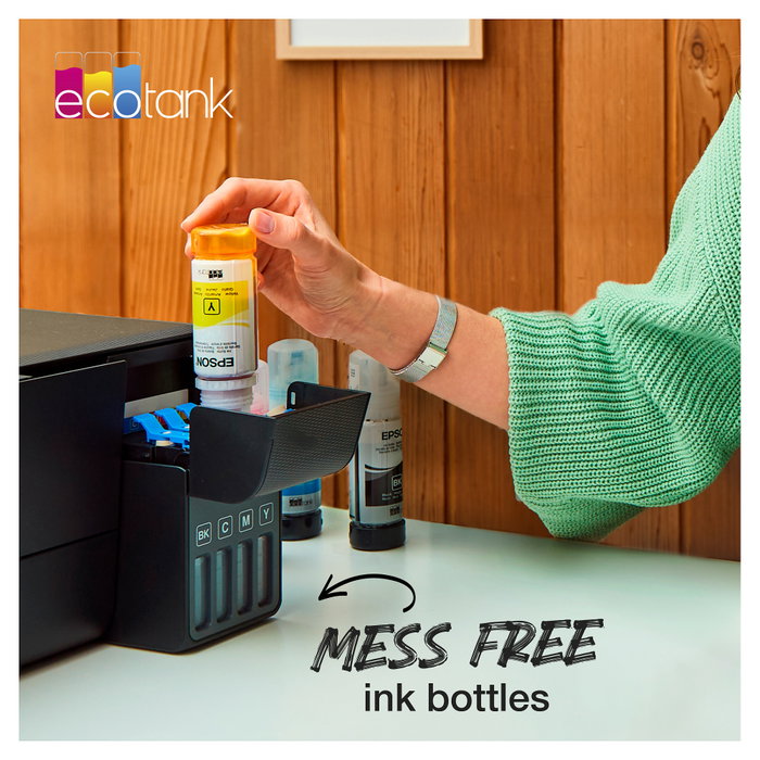 Epson Tinta 103 Cian (C13T00S24A) para EcoTank