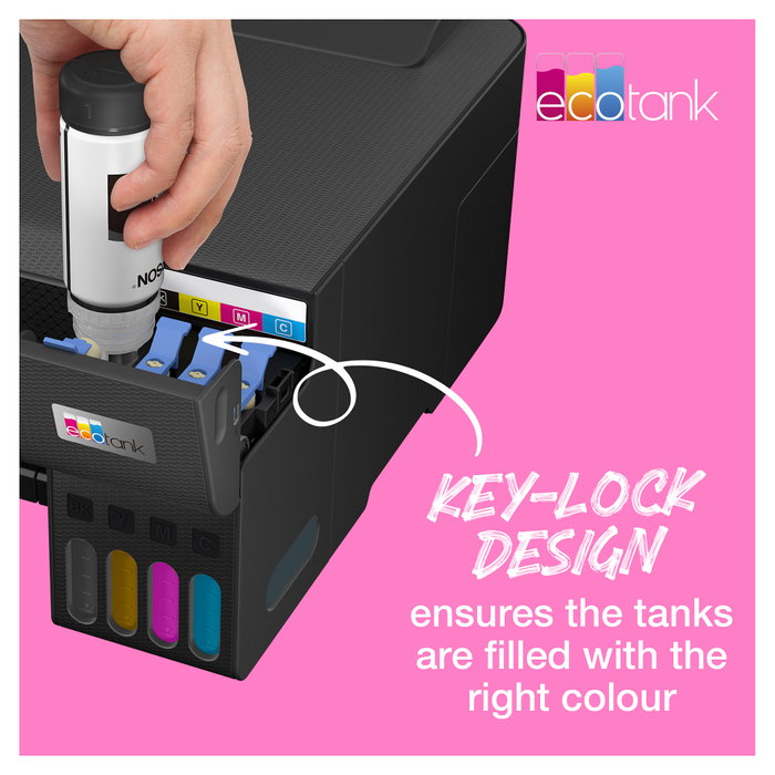 Epson Tinta 103 Cian (C13T00S24A) para EcoTank