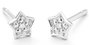 Secrecy Pendientes MAGIC Plata de Ley 925 Reciclada 18K Diamante Gris