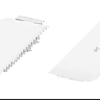 BUSCH-JAEGER BJ 1742-84 Blindzentralscheibe para Técnica de Datos y Comunicación studioweiß