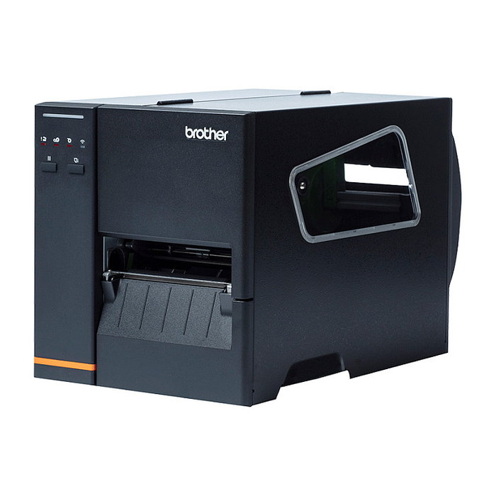 Brother TJ-4120TN - Impresora de Etiquetas Industrial Térmica Directa/Transferencia, 300 x 300 DPI, 178 mm/s, 10.6 cm Ancho Máx, USB/Ethernet, ZPL II