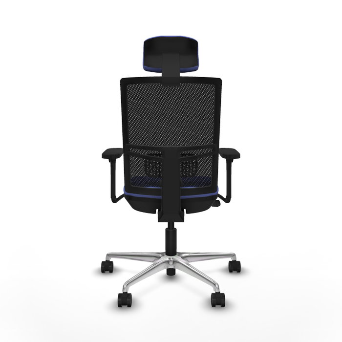 PIQUERAS Y CRESPO Silla de oficina Yunquera con mecanismo Sincro/Traslack, Azul claro y Negro PIQUERAS Y CRESPO Silla de oficina Yunquera con mecanismo Sincro/Traslack, Azul claro y Negro
