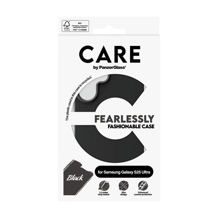 Care CARE by PanzerGlass Case Black Samsung S25 Ultra Care CARE by PanzerGlass Case Black Samsung S25 Ultra