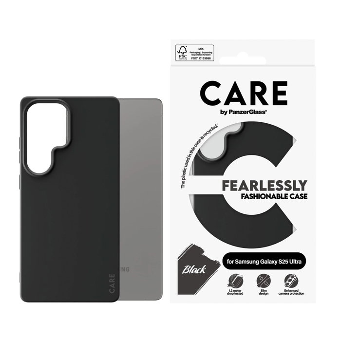 Care CARE by PanzerGlass Case Black Samsung S25 Ultra Care CARE by PanzerGlass Case Black Samsung S25 Ultra