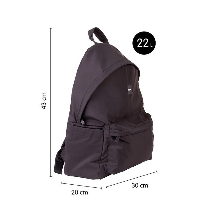 Milan Mochila Shadow Negra 22L