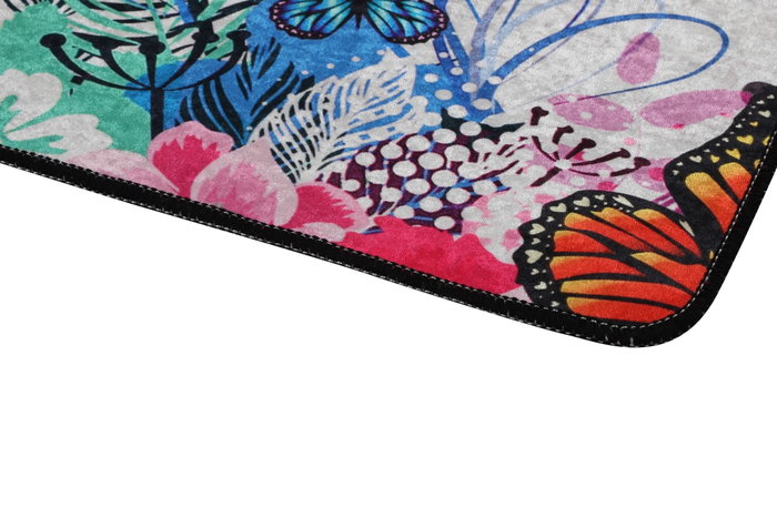 Noirobi Alfombrilla de Baño Lujosa Suave Antideslizante 70 x 120 cm