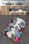 Noirobi Alfombrilla de Baño Lujosa Suave Antideslizante 70 x 120 cm