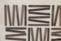 DKD Home Decor Cuadro de Madera Reciclada de Pino 3D Blanco y Natural 42x4x62
