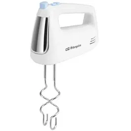 Orbegozo Batidora Amasadora BA 3600 400W Accesorios Acero Inoxidable 5 Velocidades Turbo Fácil Manejo