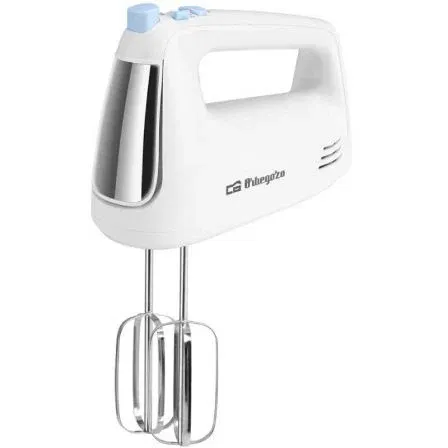 Orbegozo Batidora Amasadora BA 3600 400W Accesorios Acero Inoxidable 5 Velocidades Turbo Fácil Manejo
