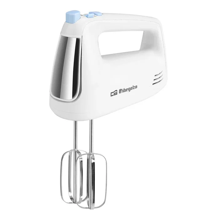 Orbegozo Batidora Amasadora BA 3600 400W Accesorios Acero Inoxidable 5 Velocidades Turbo Fácil Manejo