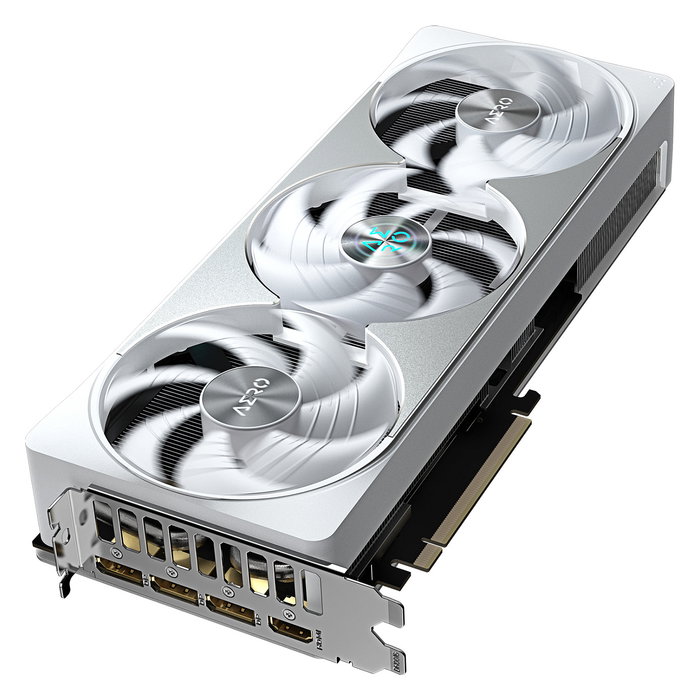 Gigabyte GeForce RTX 5080 AERO OC 16GB GDDR7 3Fan White GV-N5080AERO OC-16GD
