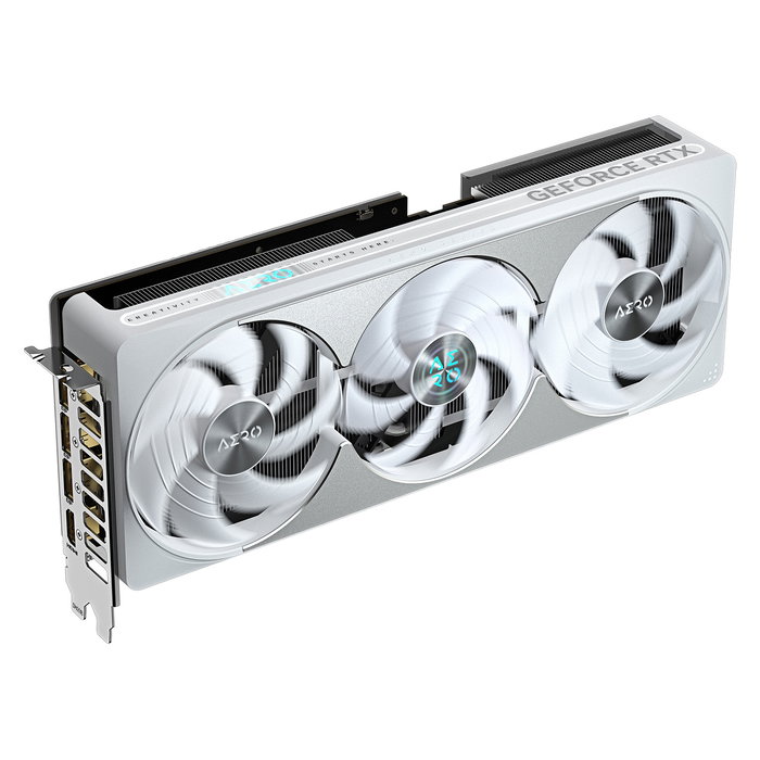 Gigabyte GeForce RTX 5080 AERO OC 16GB GDDR7 3Fan White GV-N5080AERO OC-16GD