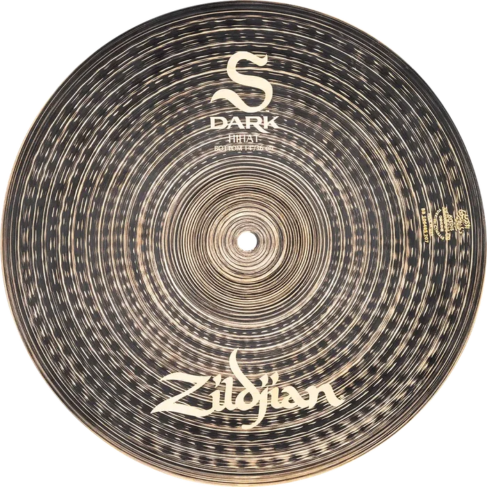 Zildjian Hi Hat 14" S Dark Platillos para Batería