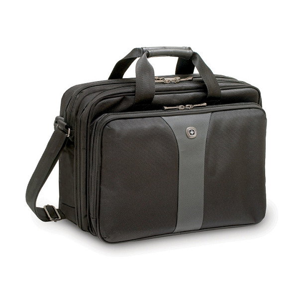 Wenger Legacy 16 Double Gusset Laptop Bag hasta 40,6 cm Negro