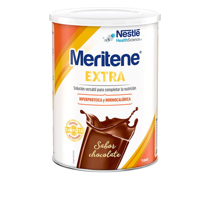 Meritene Complemento Nutricional en Polvo Sabor Chocolate Bote 450g Ayuda a Reducir Cansancio y Fatiga
