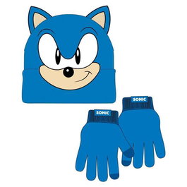 Cerdá Conjunto 2 piezas Sonic - Juguete para niños a partir de 36 meses (20.0 x 2.0 x 19.0 cm) - Color Blue