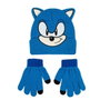 Cerdá Conjunto de Gorro y Guantes Sonic The Hedgehog Azul