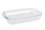 Quttin Fuente Vidrio Rectangular 32.5 x 20 cm 2.2 L (7 Unidades)