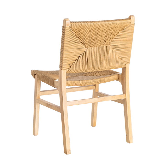 Silla Natural Madera 50 X 59 X 86 cm (Set de 2)