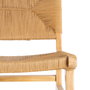Silla Natural Madera 50 X 59 X 86 cm (Set de 2)