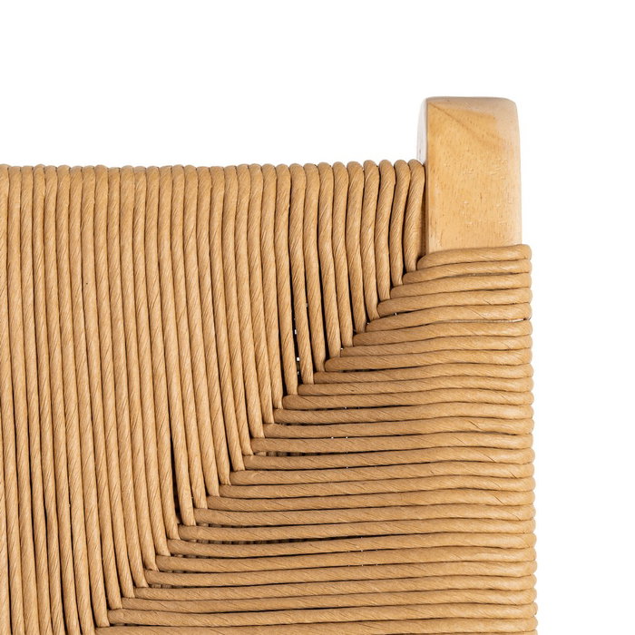 Silla Natural Madera 50 X 59 X 86 cm (Set de 2)