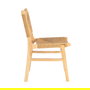 Silla Natural Madera 50 X 59 X 86 cm (Set de 2)