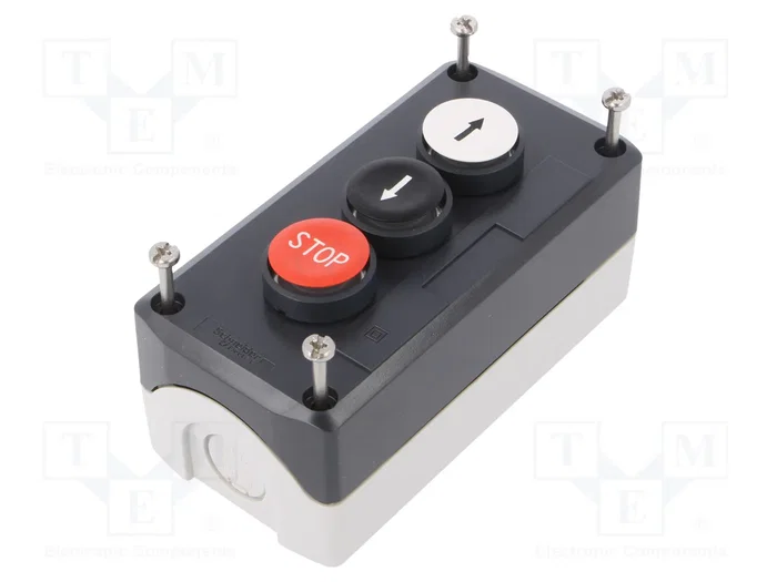 SCHNEIDER ELECTRIC Casete de control Harmony XB5 de 22mm con 3 botones SCHNEIDER ELECTRIC Casete de control Harmony XB5 de 22mm con 3 botones