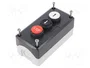 SCHNEIDER ELECTRIC Casete de control Harmony XB5 de 22mm con 3 botones