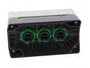 SCHNEIDER ELECTRIC Casete de control Harmony XB5 de 22mm con 3 botones