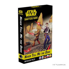Star Wars Shatterpoint Never Tell Me the Odds Mission Pack Expansión Juego de Mesa y Miniaturas SWP48 90 Min 2 Jugadores