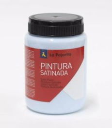 La Pajarita Pintura Témpera Escolar Bote 35 mL Satinada Azul Pastel L-14