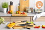 Masterchef Cuchillo Santoku 13cm (1.2mm) MCASTERCHEF 12 Unidades